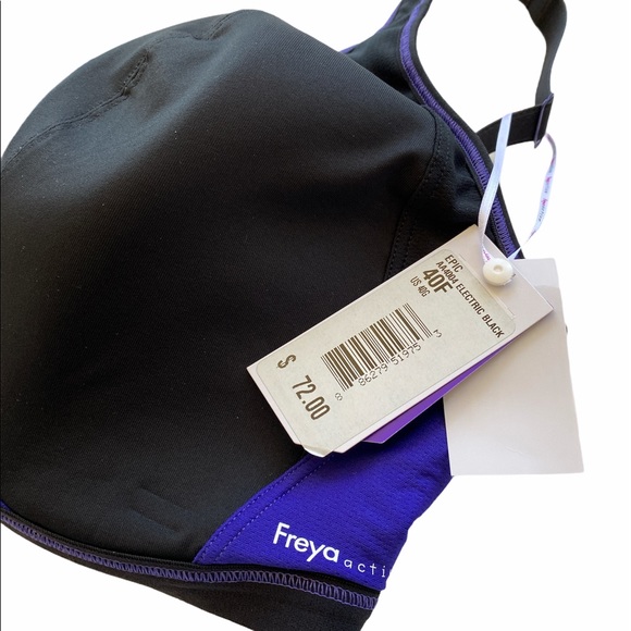 Freya Epic Underwire Crop Top Sports Bra 40G NWT - Picture 7 of 8